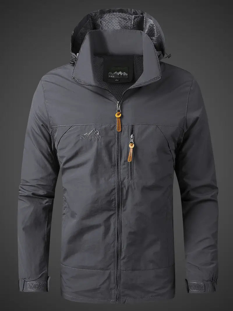 Helvano | Wind- und Wasserabweisende Outdoor-Jacke für Herren
