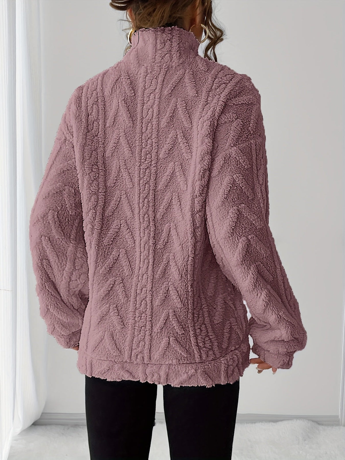 Helvano | Strukturierter Strickpullover für Damen