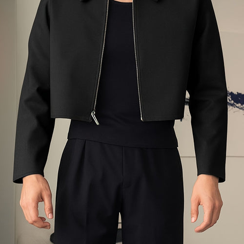 Helvano | Kurze Winterjacke für Herren in Schwarz