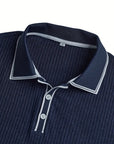 Helvano | Herren T-Shirt mit Struktur