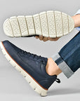 Helvano | Ledersneaker mit Fussgewölbestütze für Herren