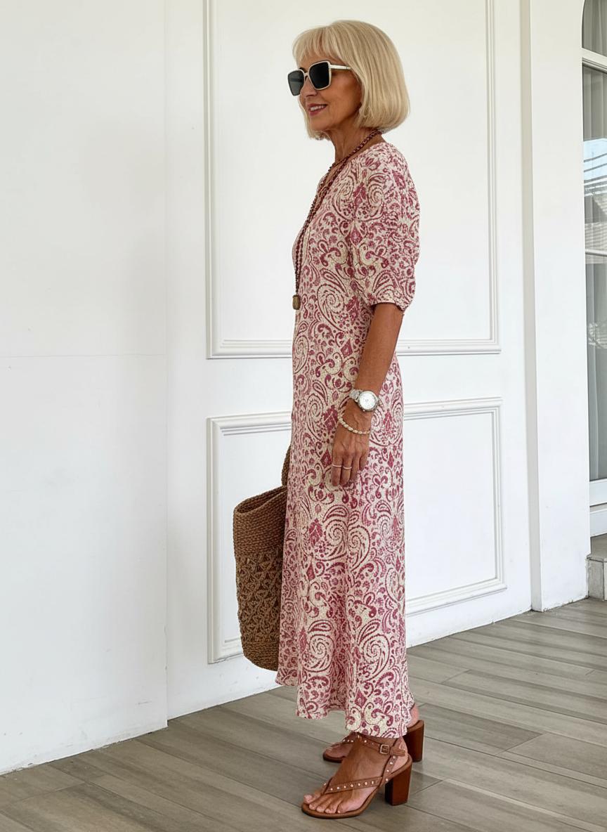 Helvano | Boho Maxikleid für Damen