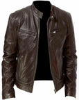 Helvano | Leder-Bikerjacke für Herren