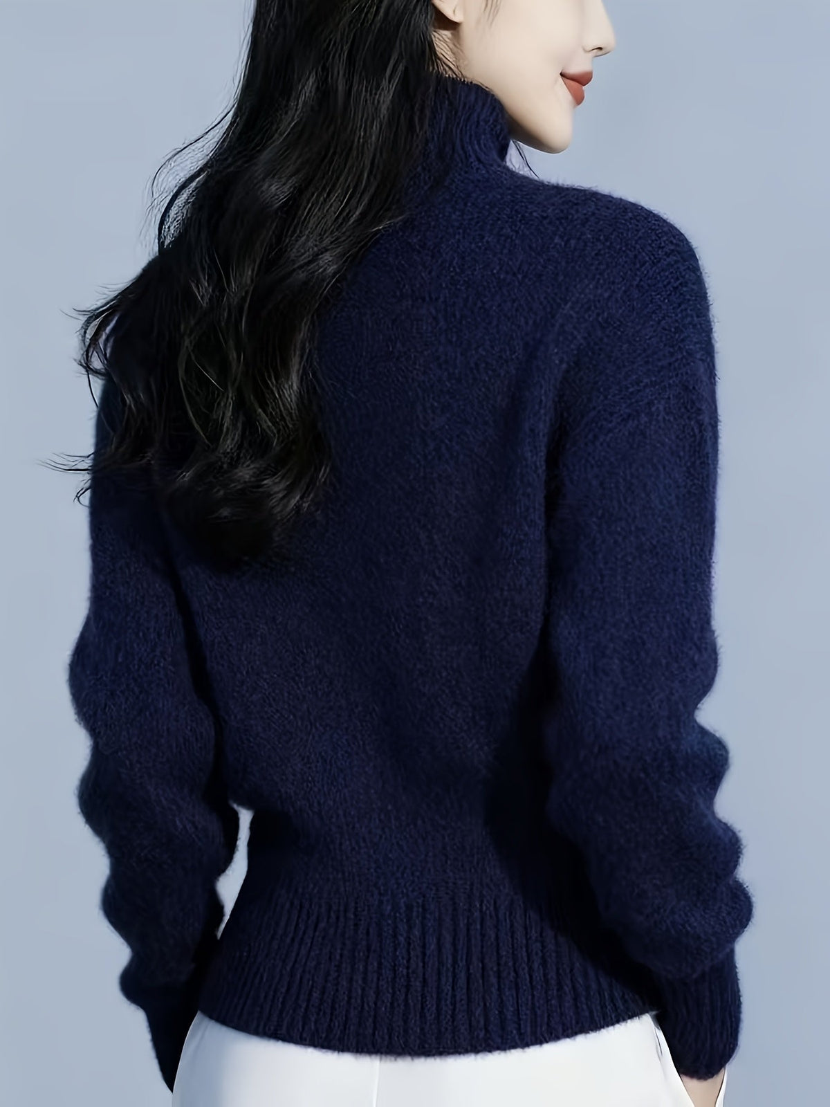 Helvano | Strickjacke mit Stehkragen für Damen