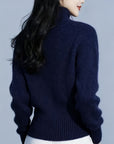 Helvano | Strickjacke mit Stehkragen für Damen