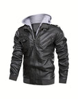 Helvano | Bikerjacke mit Kapuze für Herren