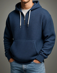 Helvano | Herren Waffelstrick-Hoodie