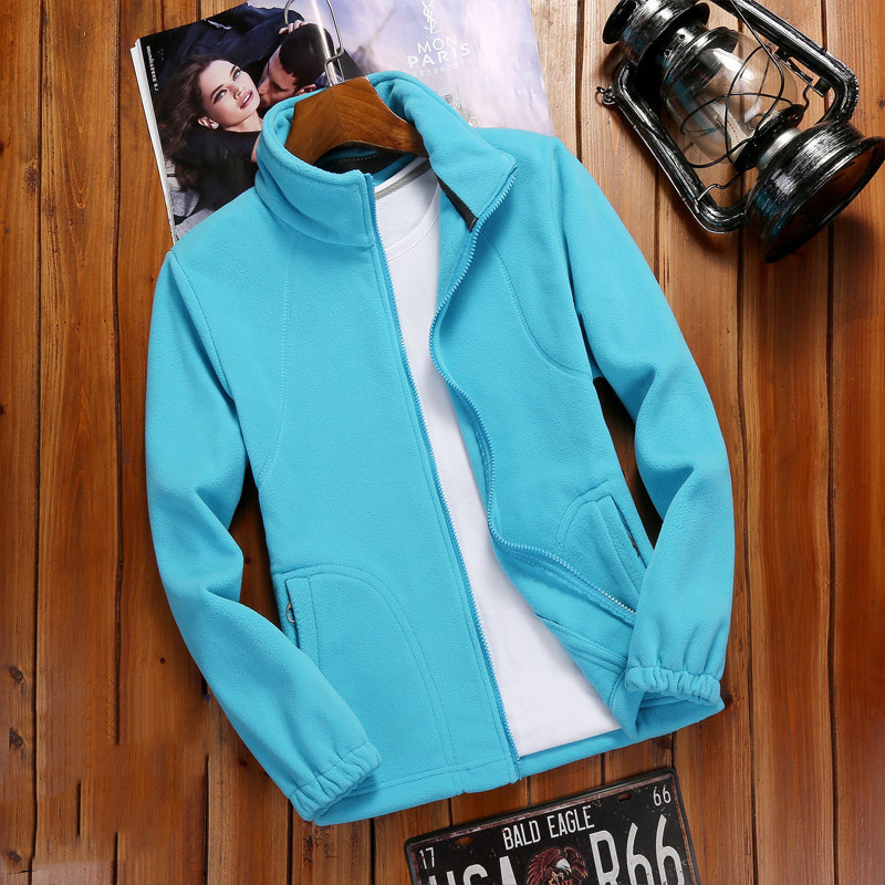 Helvano | Fleecejacke mit Stehkragen für Damen