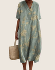 Helvano | Sommerkleid mit Blumenmuster für Damen