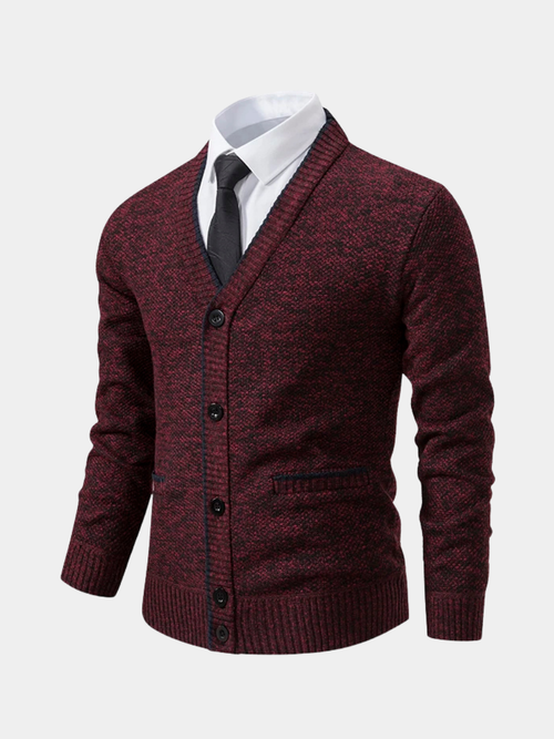 Helvano | V-Ausschnitt Strickpullover für Herren