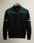 Helvano | Colorblock Sweatshirt mit Reissverschluss für Herren
