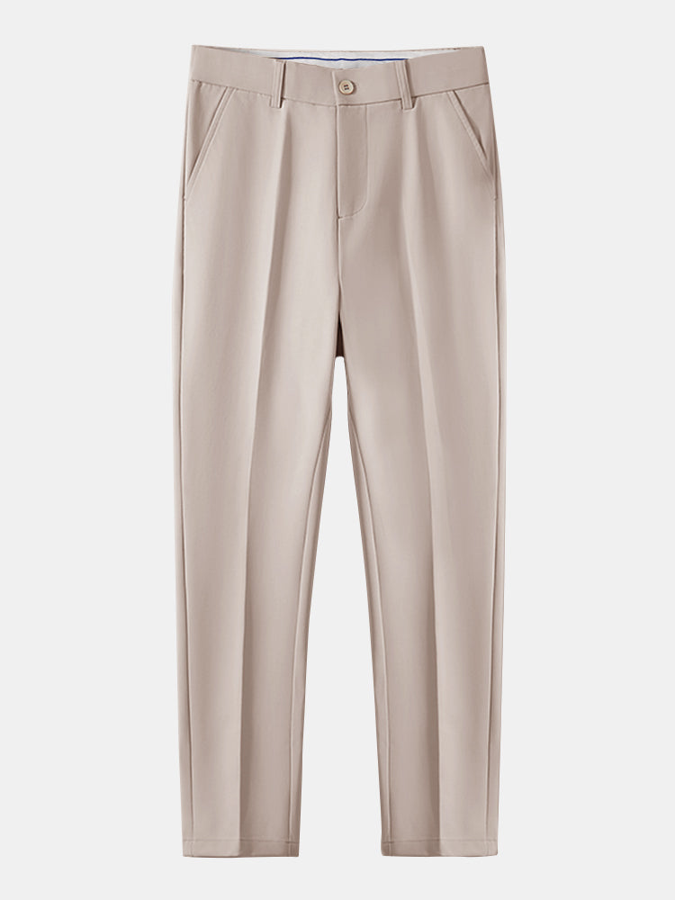 Helvano | Herren-Set: Kariertes Hemd &amp; Slim-Fit-Hose