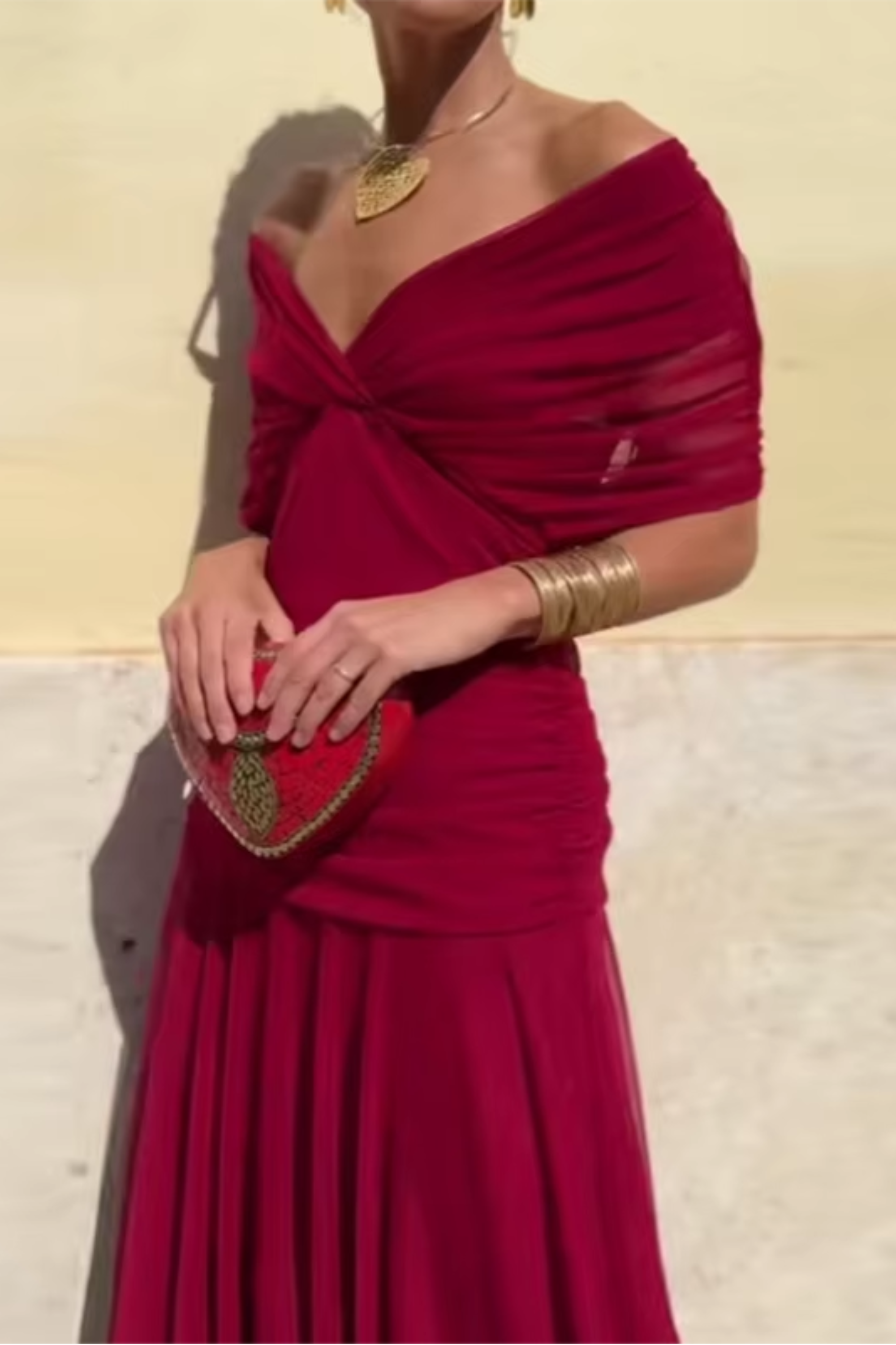 Helvano | Fliessendes Maxikleid für Damen