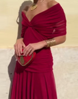 Helvano | Fliessendes Maxikleid für Damen