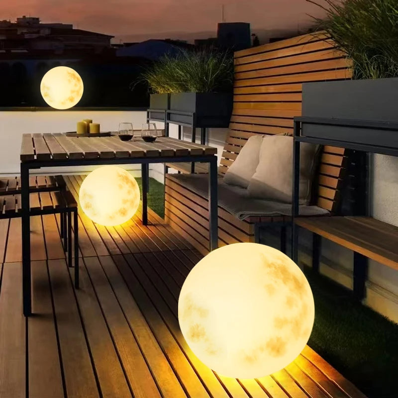 Helvano | Gartenlampe in Mondform