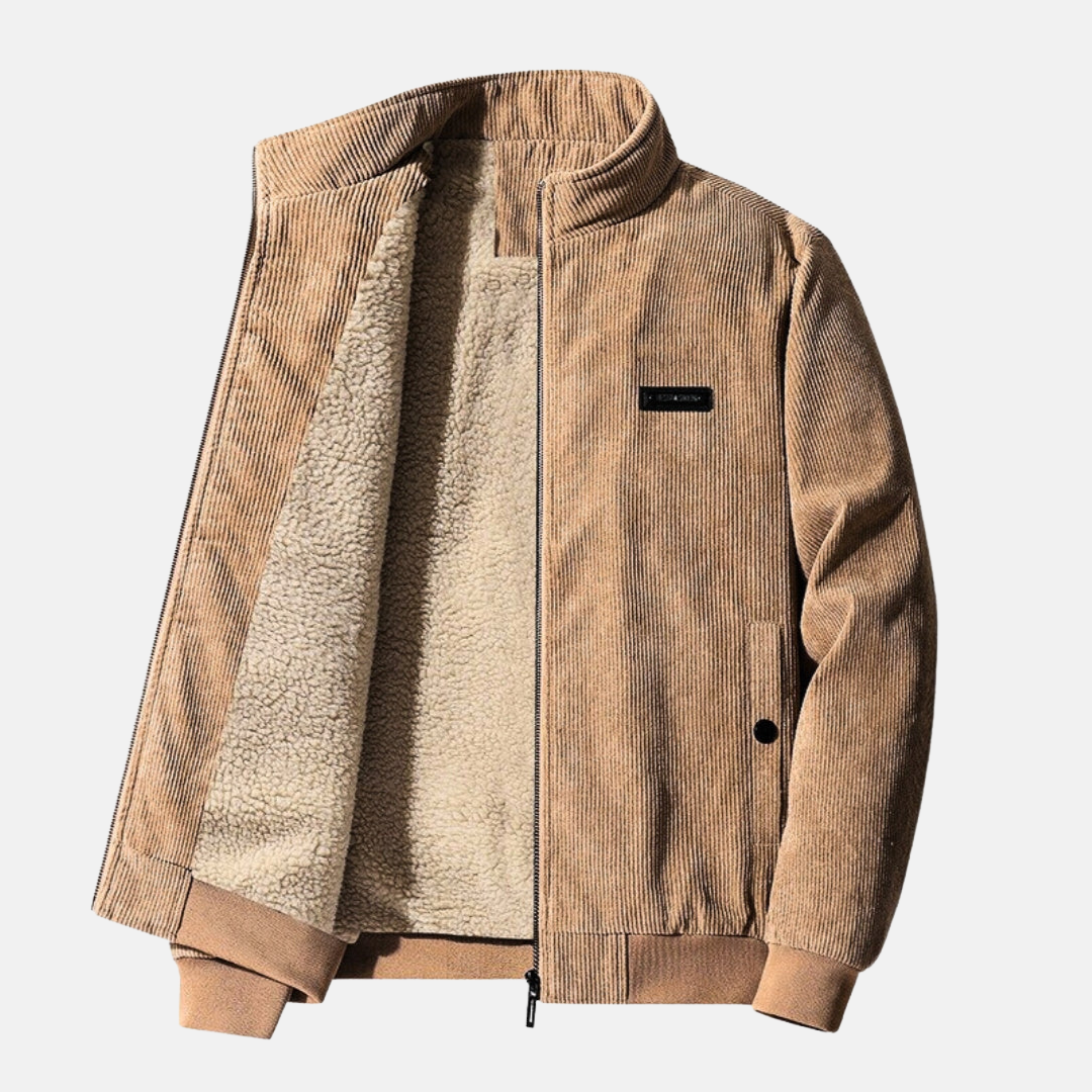 Helvano | Retro Cordjacke für Herren