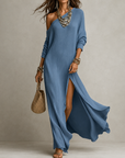 Helvano | One-Shoulder-Kleid für Damen