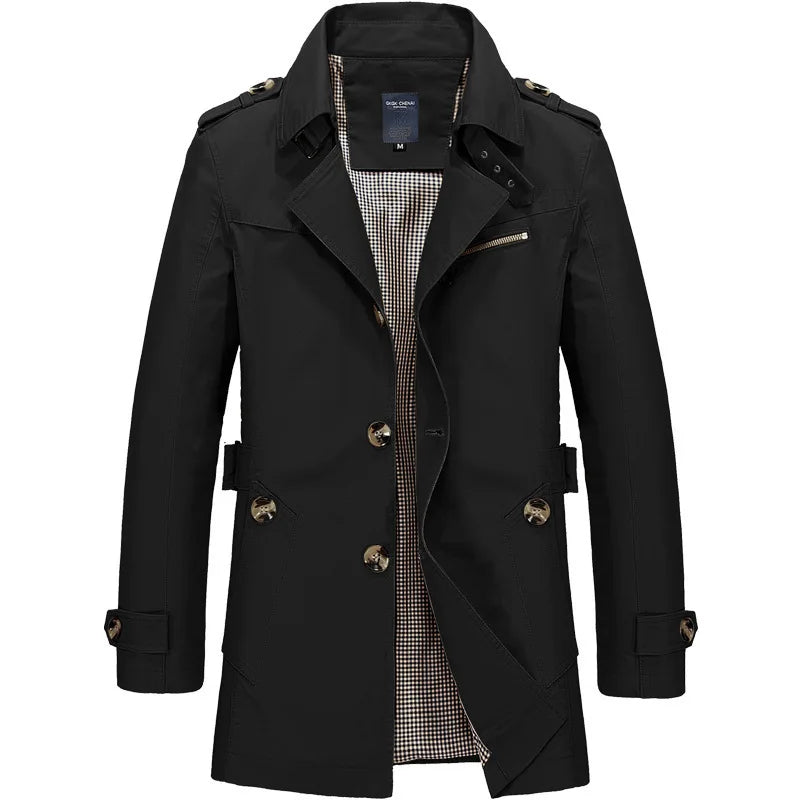 Helvano | Moderner Trenchcoat für Herren