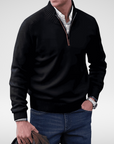 Helvano | Herren-Strickpullover mit Rundhalsausschnitt