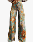 Helvano | Palazzo-Hose im Vintage-Stil für Damen
