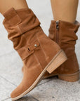 Helvano | Stiefeletten mit niedrigem Absatz und Reissverschluss