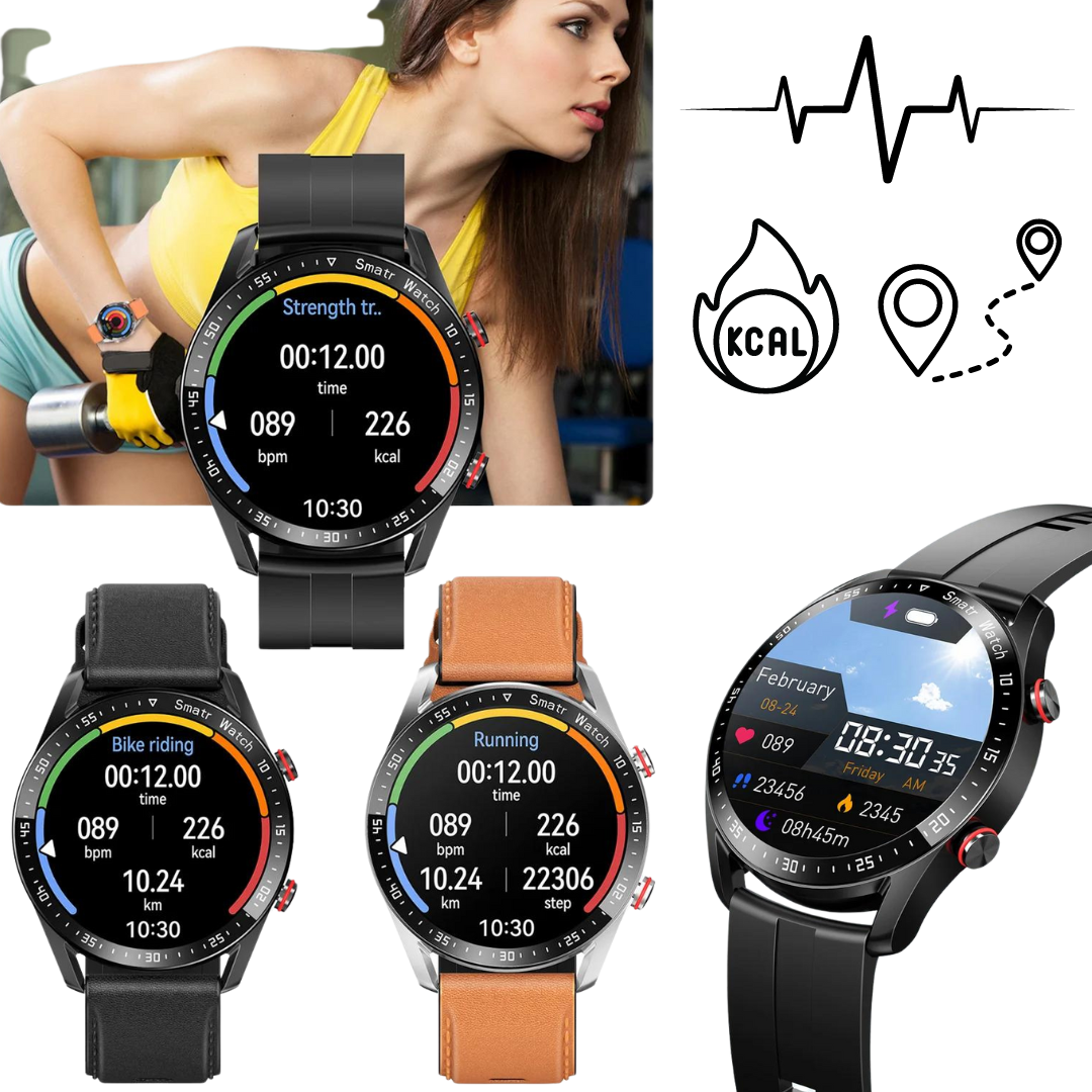 Helvano | Smartwatch mit Lautsprecher &amp; Fitness-Tracking