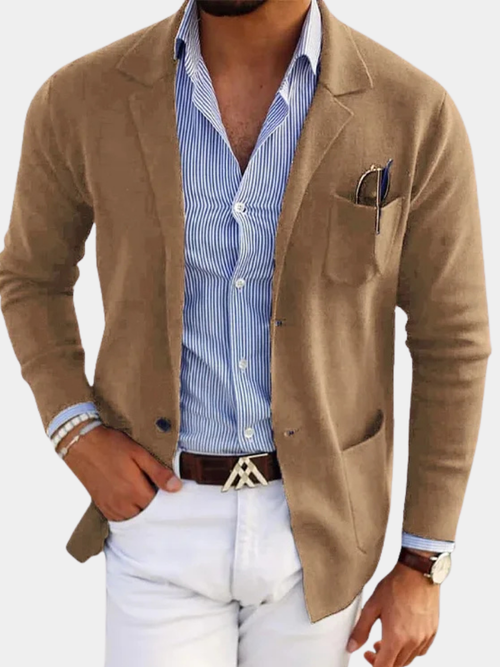 Helvano | Blazer für Herren mit weichem Stoff