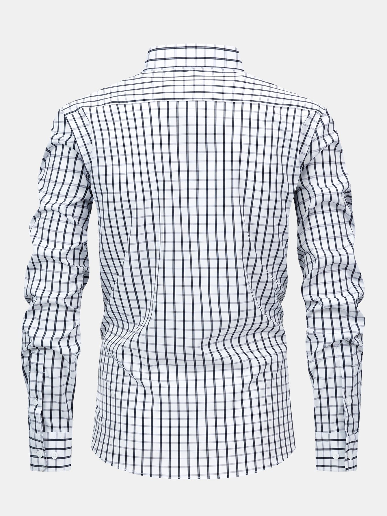 Helvano | Herren-Set: Kariertes Hemd &amp; Slim-Fit-Hose