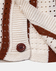 Helvano | Gestricktes Streifenhemd mit Ösen für Herren