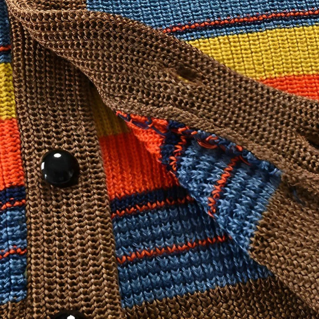 Helvano | Retro Strickjacke für Herren