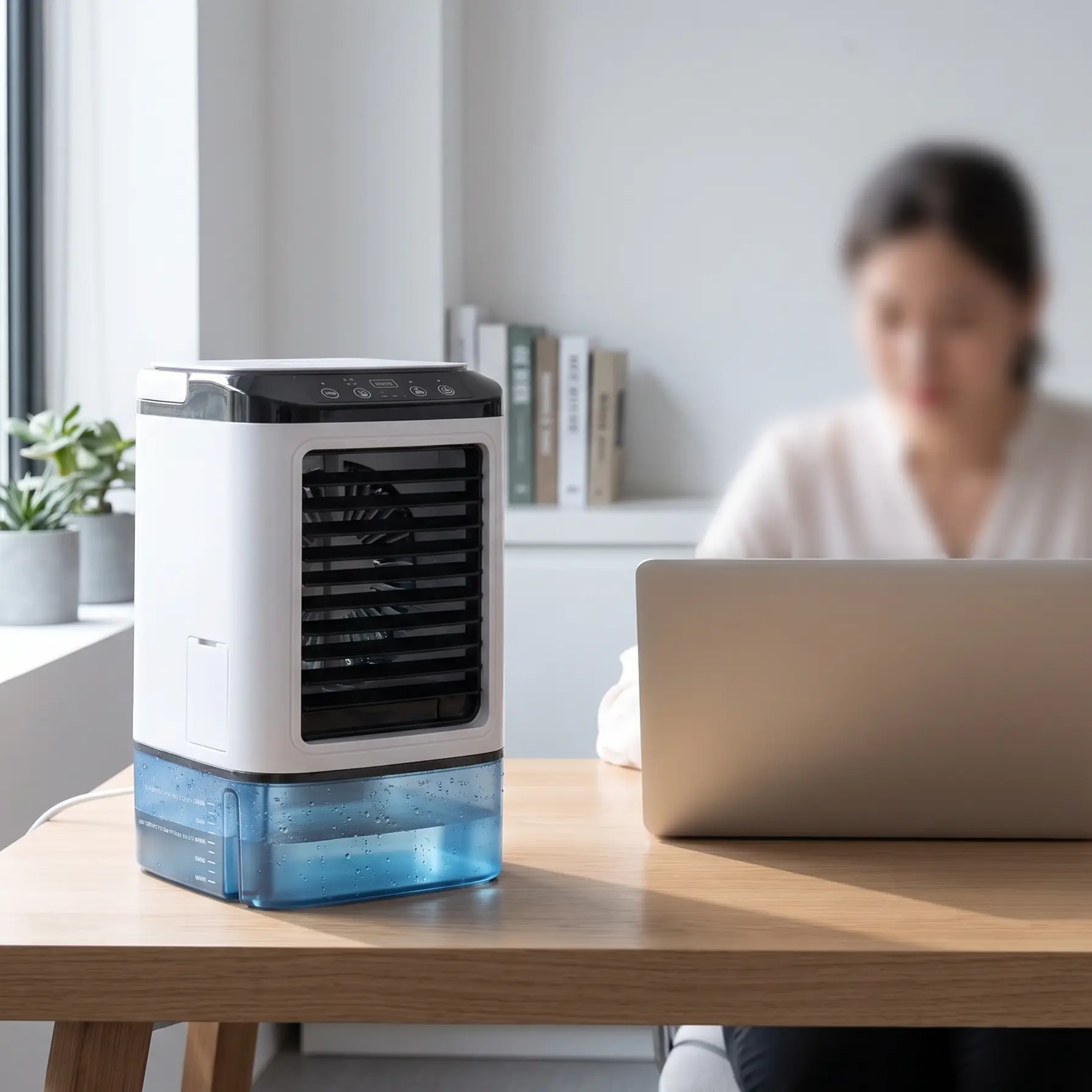 Helvano | Mobiler Mini-Klimalüfter mit 3 Stufen