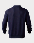 Helvano | Strukturierter Half-Zip Pullover für Herren