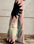 Helvano | Boho Vintage Hose für Damen in Rosa