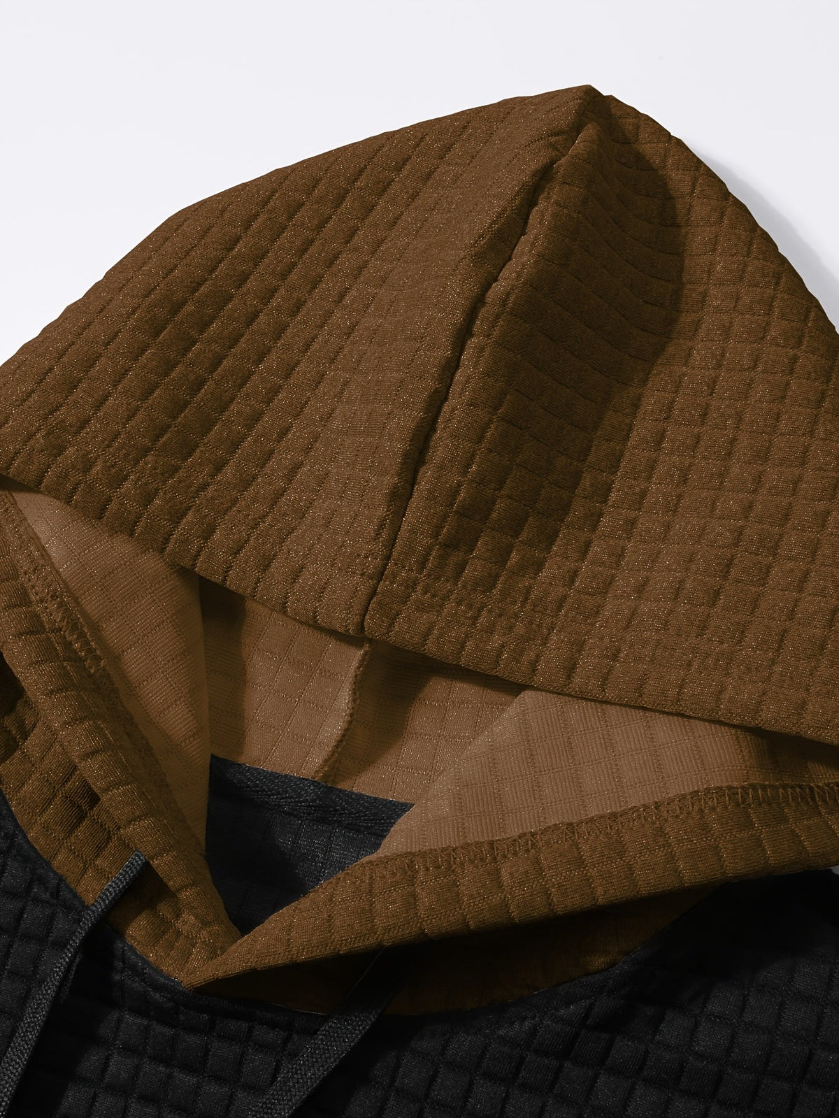 Helvano | Strukturierter Colorblock-Hoodie für Herren