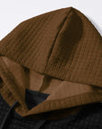 Helvano | Strukturierter Colorblock-Hoodie für Herren