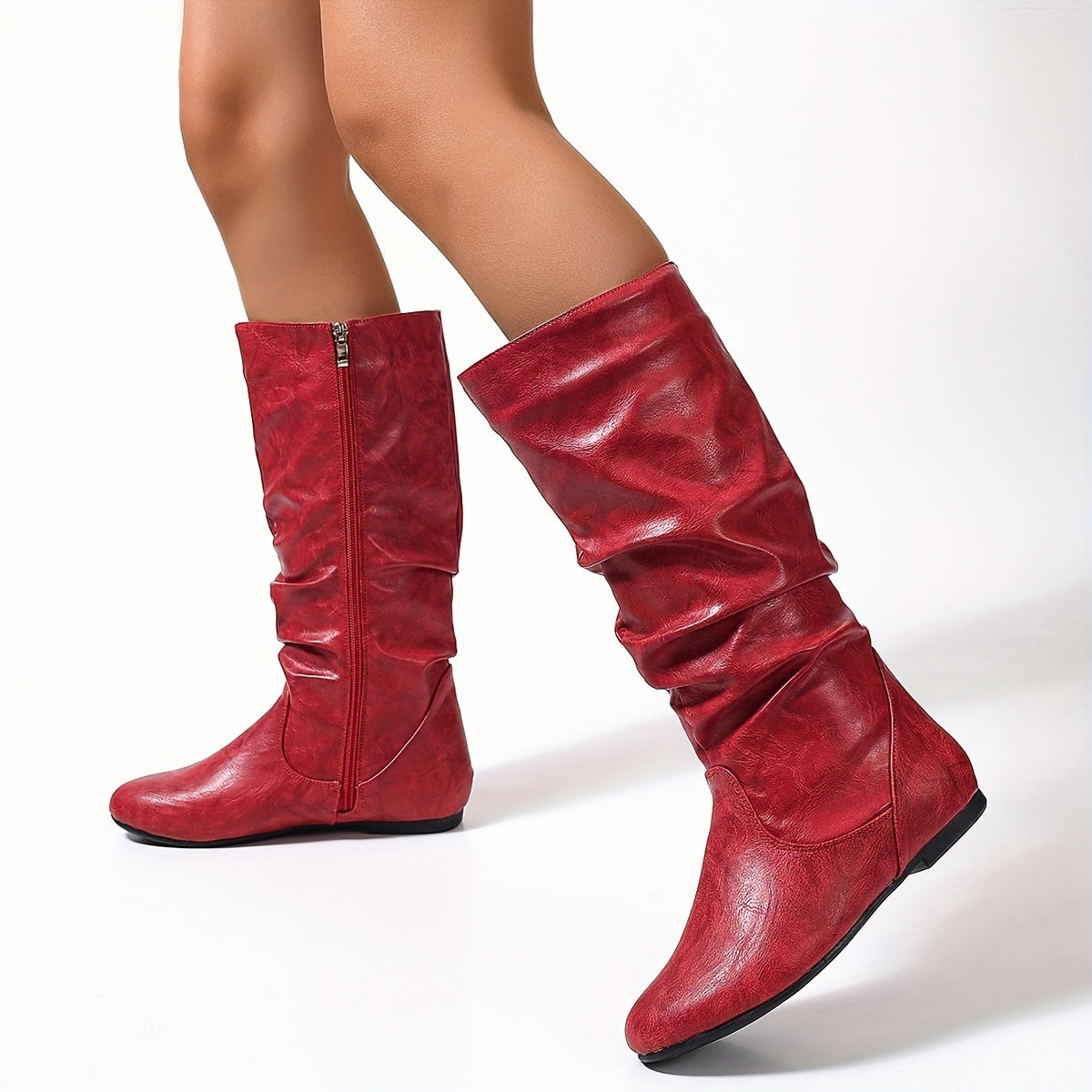 Helvano | Slouch-Stiefel mit wadenhohem Schaft für Damen