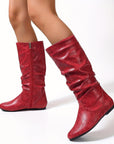 Helvano | Slouch-Stiefel mit wadenhohem Schaft für Damen
