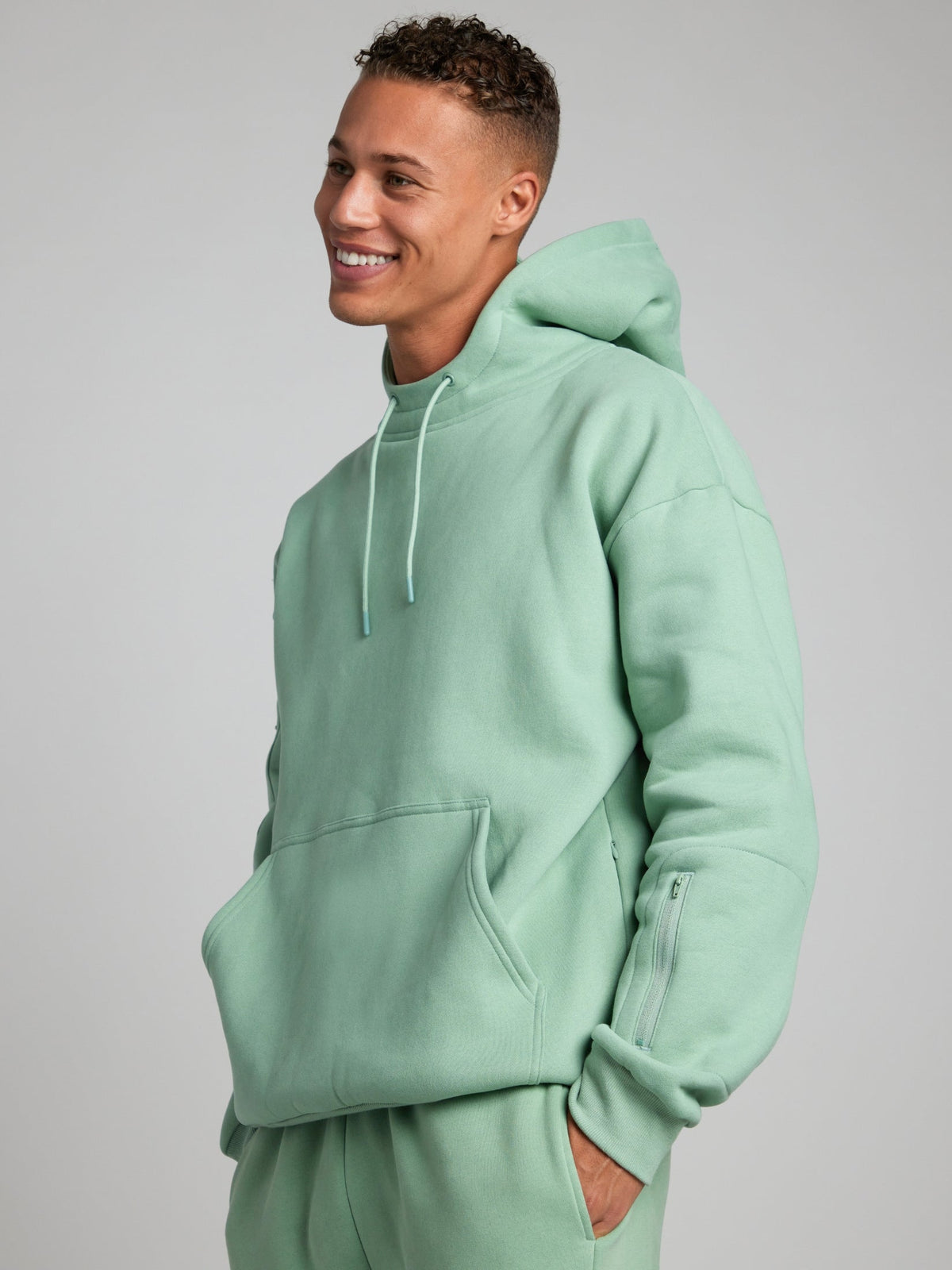 Helvano | Reise-Hoodie mit Flugmodus-Grafik für Herren