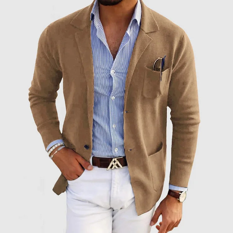 Helvano | Blazer für Herren mit weichem Stoff