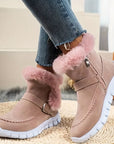Helvano | Damen Winterstiefel mit Plüschbesatz