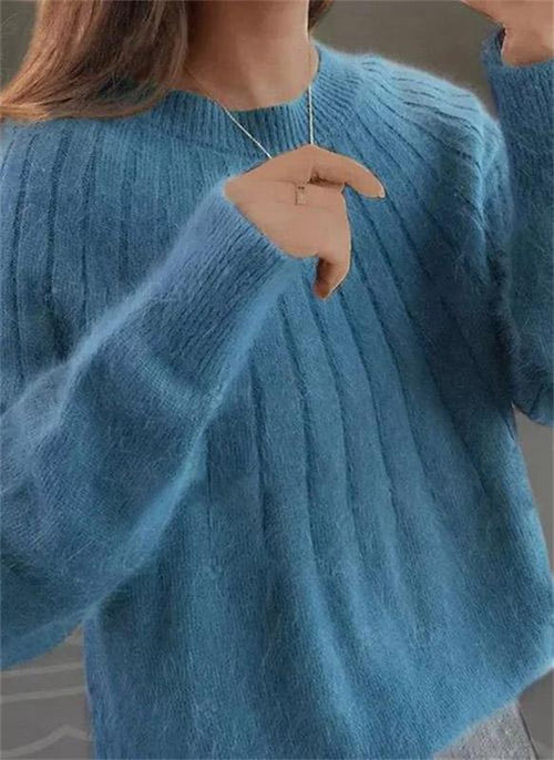 Helvano | Flauschiger Strickpullover für Damen