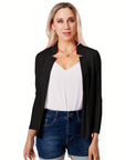 Helvano | Taillierter Damen-Blazer ohne Verschluss