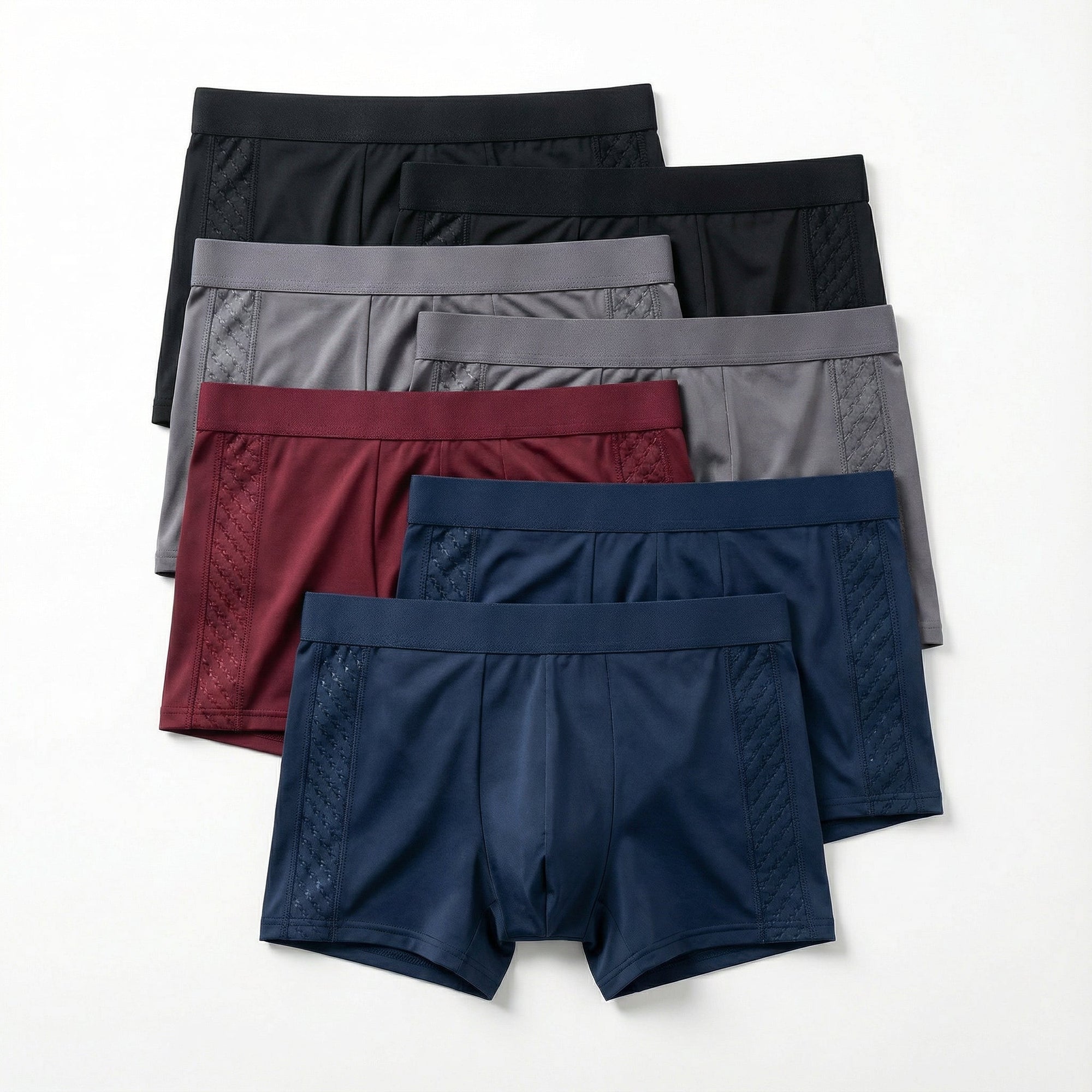 Helvano | Herren Boxershorts aus Bambus im 10er-Set