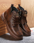 Helvano | Gefütterte High-Top-Schnürstiefel für Herren