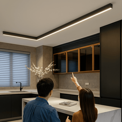 Helvano | Blendfreie LED-Deckenleuchte