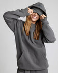 Helvano | Reise-Hoodie mit Flugmodus-Grafik für Herren