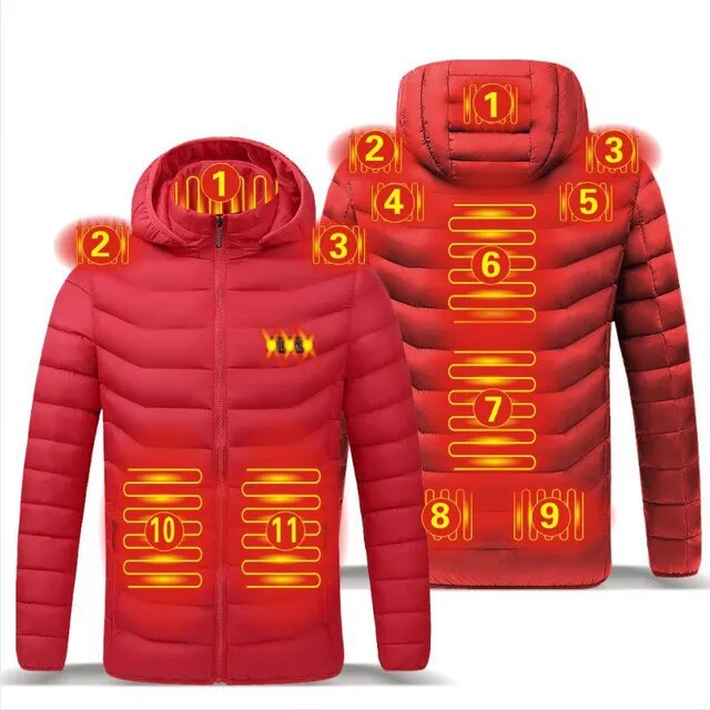 Helvano | Beheizte Jacke für Herren mit USB-Heizung