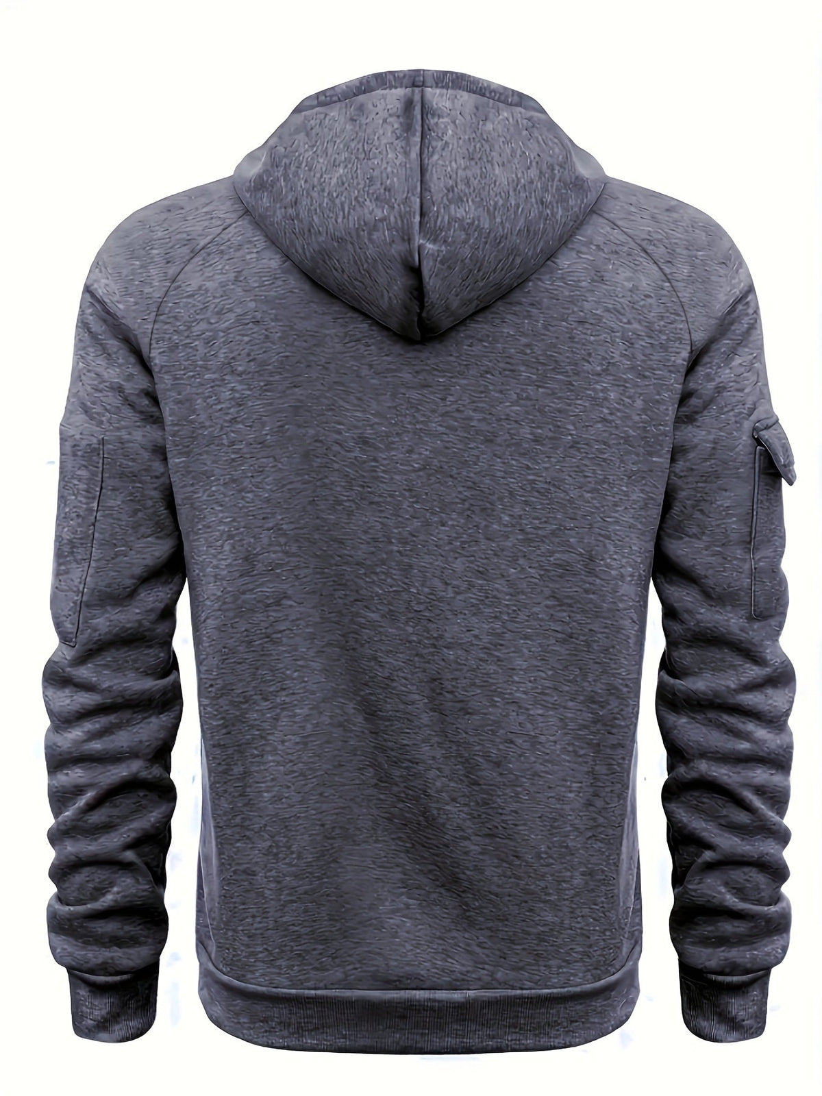 Helvano | Utility-Hoodie mit Kurzreissverschluss für Herren