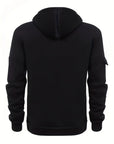 Helvano | Utility-Hoodie mit Kurzreissverschluss für Herren