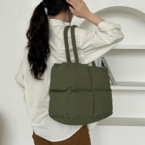 Helvano | Gesteppte Puffer Tote Bag für Damen